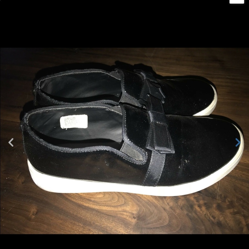 Michael Kors Ivy Patent Bow Slip On Sneaker Shoe 3